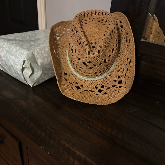 Tan Woven Hat - Picture 3 of 3